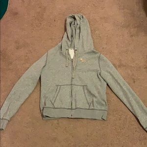 Victoria’s Secret Pink Gray ZIP Up Hoodie